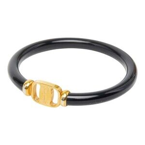 SALVATORE FERRAGAMO Black Bracelet